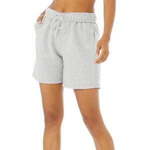 Alo Yoga Accolade Sweat Shorts, Athletic Heather Grey! 💕